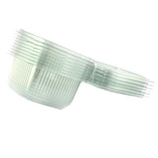 Pojemniki jednorazowe sałatkowe 13x13x7cm 10 sztuk